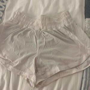 Lululemon white athletics shorts